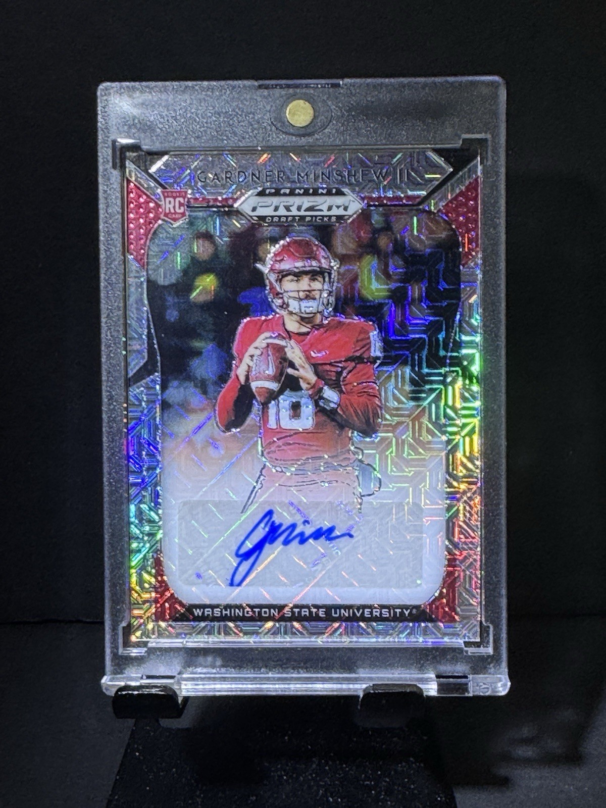Gardner Minshew II Panini Prizm Draft Picks #177 Autograph Mojo