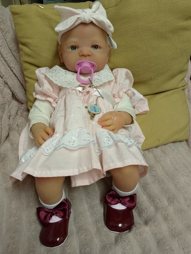 #reborn baby doll full body silicone girl She Is A Boo - Picture 3 of 12