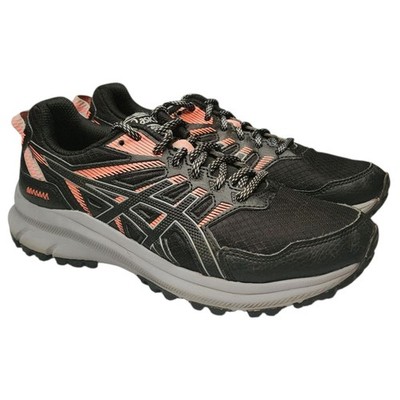 Asics Trail Scout 2 Shoes Womens Size 7 Black/Sheet Rock Athletic Sneakers