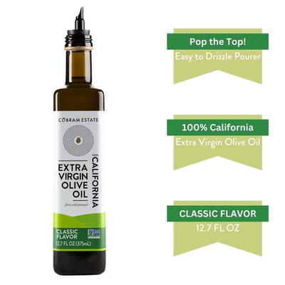 Cobram Estate Classic Flavor 100% California Extra Virgin Olive Oil, 12.7 fl oz