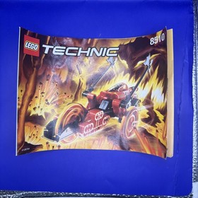 Lego Technic Robo Riders Lava 8510 With Canister And Instructions