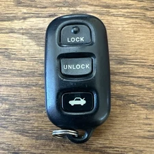 2000-06 Toyota Camry Corolla  Matrix Keyless Remote  KEY FOB  4-BTN  GQ43VT14T