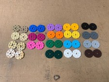 GENUINE Lego 60474 Round Plate 4x4 Select Colour Pack of 2 FAST FREE POST! DISC
