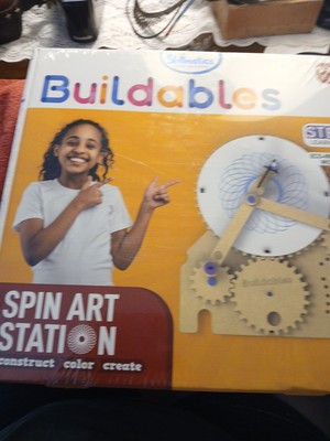 Skillmatics  Buildables Spin art Station New in Box
