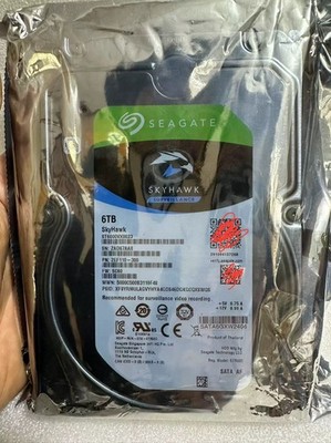 Seagate ST6000VX0023 SkyHawk 6TB 7200Rpm 256Mb Cache Sata III 3.5'' Zoll