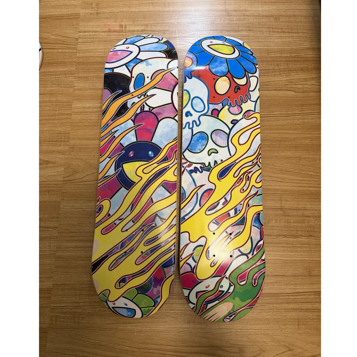 村上隆在滑板甲板| eBay