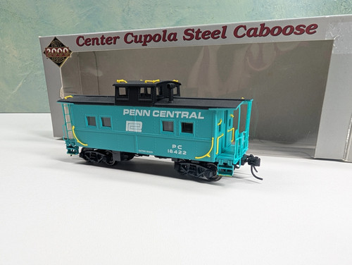 Life-Like 8556 HO Cúpula Central Acero Caboose Penn Central #18422 Proto2000 | Zustand: Used