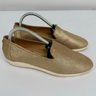 Alex Marie Gold Metallic Slip on Loafer Shoes, Women's 9.5 — photo 3