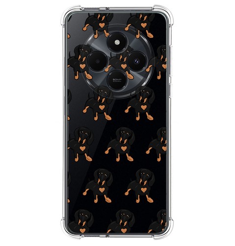 Custodia In Silicone Trasparente Per Xiaomi Poco F6 5G Design Anatra