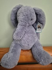 BNWT Jellycat Medium Puffles Elephant