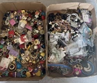 4KG Vintage 80’s Costume Jewelry Lot – Retro Earrings - Craft / Resell
