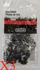 Oregon Low Kickback Saw Chain 21BPX056X Set of 3