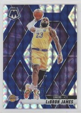 2024-25 Panini Mosaic Choice Blue Mosaic Prizm 13/45 LeBron James #180 04dh