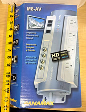 Panamax M8-AV HD 1080i Power Conditioner Surge Protector 4 Outlet AV System