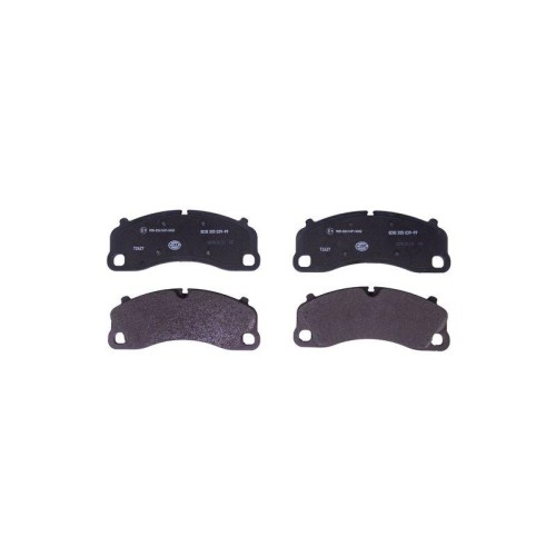 Plaquettes de frein Hella performance céramique pour disques de Porsche