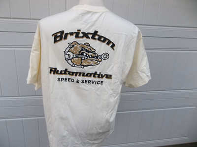 NWT MEN'S BRIXTON BREWSTER STANDARD TEE SHIRT.MEDIUM.BRAND NEW FOR 2026.