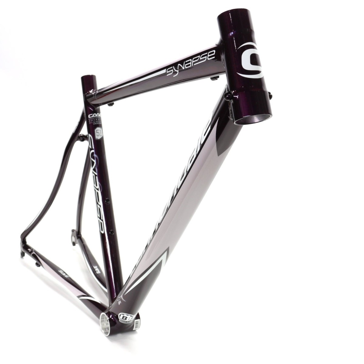 Cannondale 2012 Synapse Alloy Women's Frame Only 51cm Cabernet