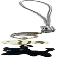 Multipurpose Handmade Beaded Cats Charm Lovely Phone Strap Stylish Accessory Por