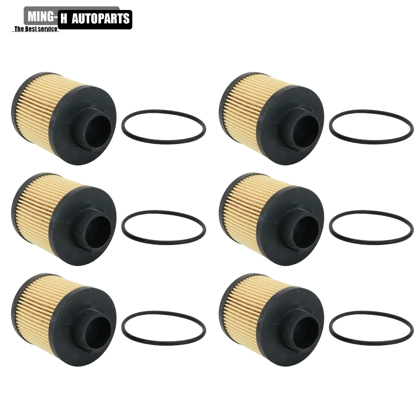 6X 07L115561C Oil Filter Fits 2004-2008 Lamborghini Gallardo USA