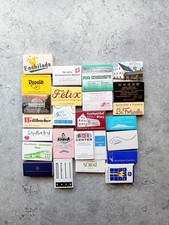 25 Streichholzschachteln mit Hölzer - diverse -