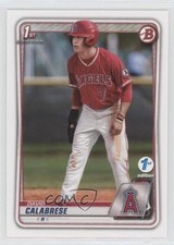 2020 Bowman Draft 1st Edition David Calabrese #BD-103 0w8