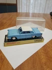 Vintage DINKY LINCOLN CONTINENTAL Toy Car Light blue