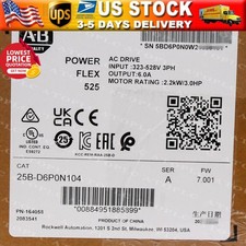 Sealed Genuine 25B-D6P0N104 /A PowerFlex 525 ...