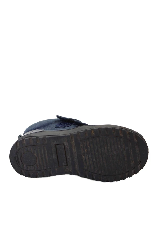 Zapatillas altas Jacadi para niños pequeños con correa texturizada azul marino talla EUR 25 Foto 4 de 4