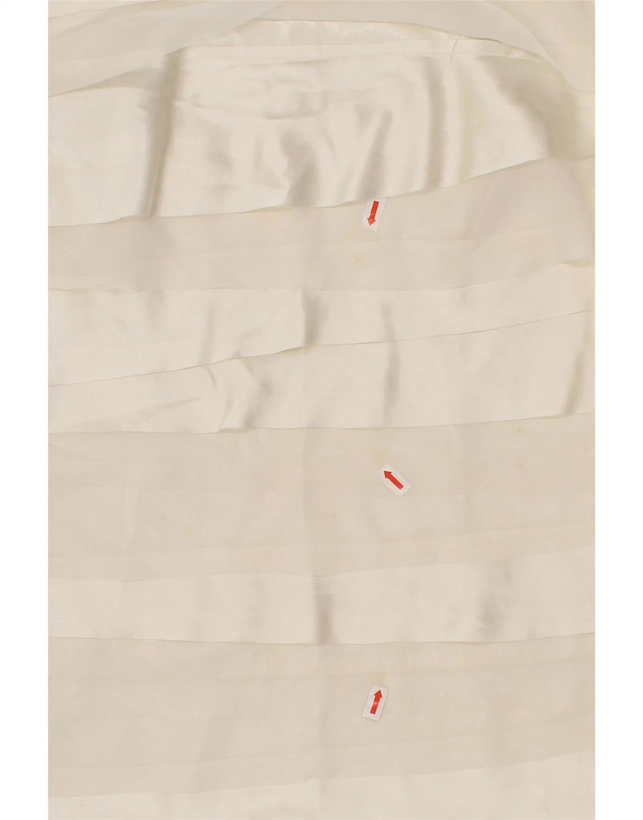 OFF WHITE PRINCIPLES BY BEN DE LISI abito tubino donna UK 14 grande bianco sporco AR02