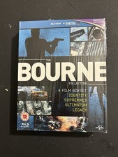 The Bourne Collection: 4 Film Boxset Blu-ray Digital - Matt Damon Region 2