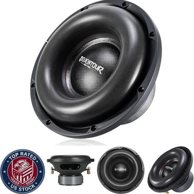 Dynamic 10-Inch Dual 4 Ohm Car Subwoofer - Ideal for Deep Bass Experience