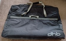 DHB Elsted Wiggle Soft Padded Bike Flight Bag Black Large Capacity