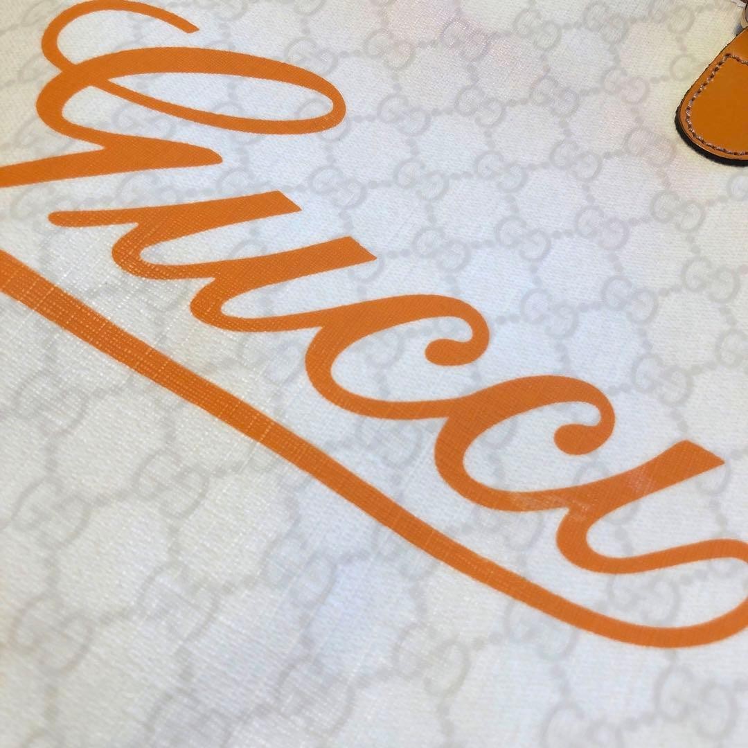 GUCCI Tote Bag Unused Near Mint Leather Multi-Color Vintage Authentic thumbnail 2