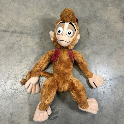 #ad Disney Store Abu Monkey Plush Aladdin 12” Authentic Patch Stuffed Animal Toy $12.95