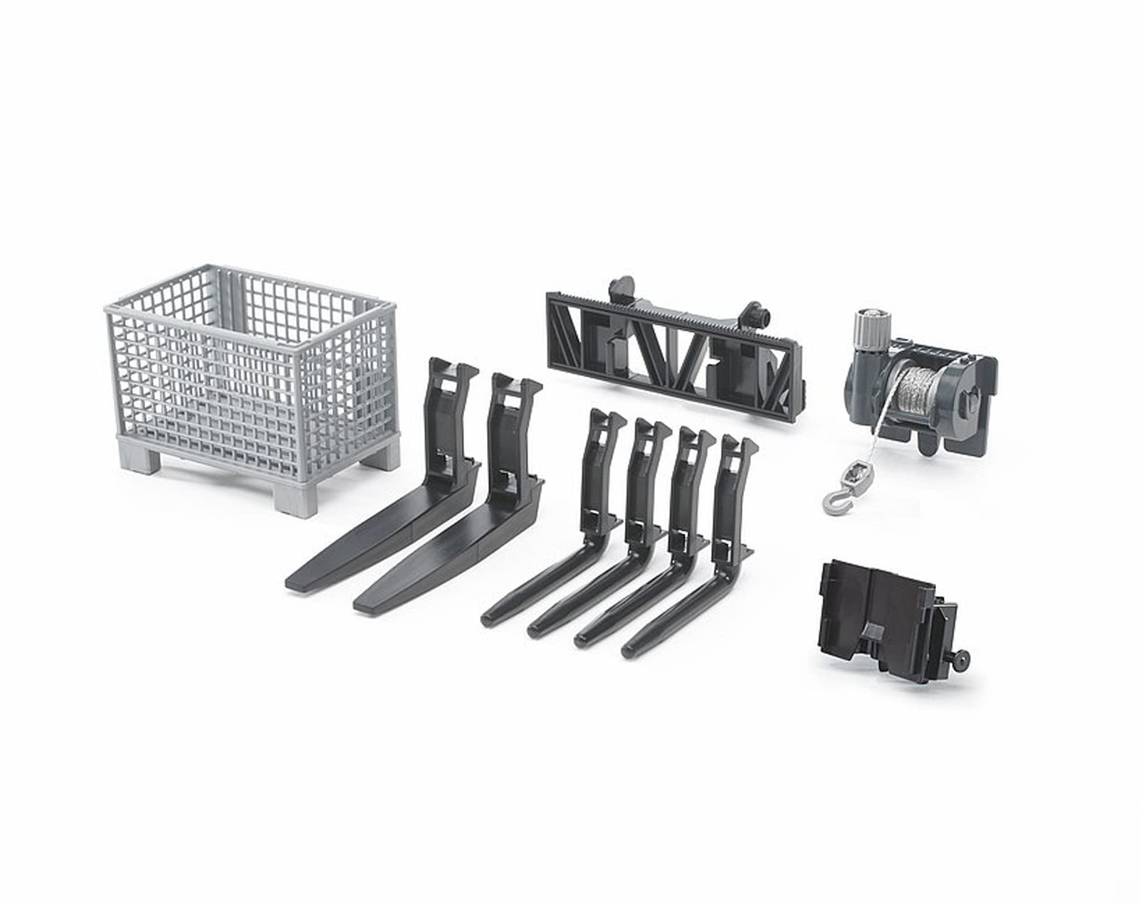 Bruder Pallet Cable Winch and Forks Accessory Set 3690₽