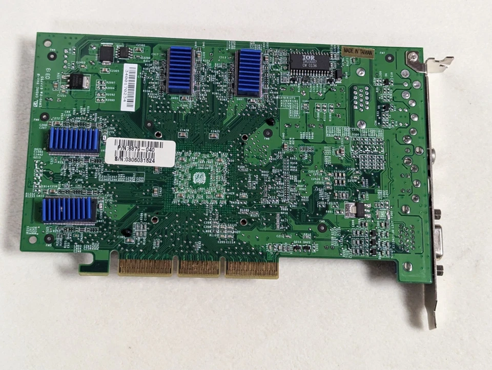 Nvidia GeForce4 4200 64MB AGP Video Graphics Card 180-10085-0000-A03 8879-040 - Image 2 of 3