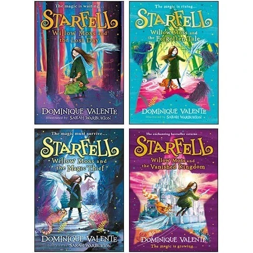 Starfell Series 4 Books Collection Set by Dominique Valente Magic Thief,Vanished