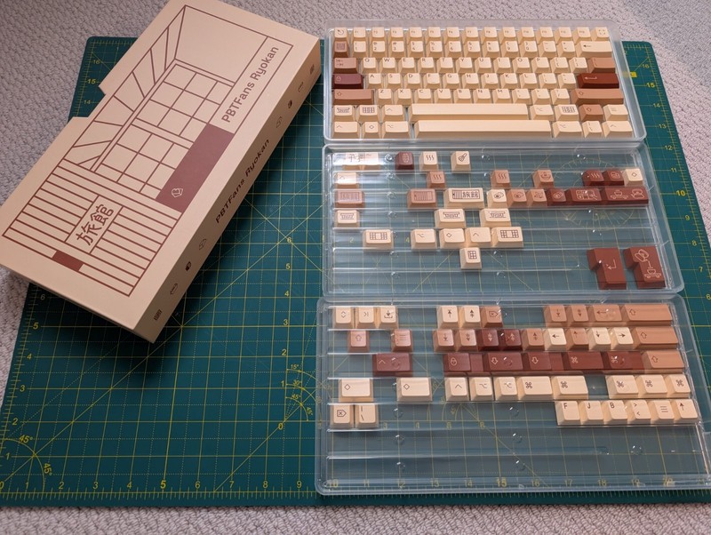 PBTfans Ryokan -  keyboard key caps - LIMITED RUN