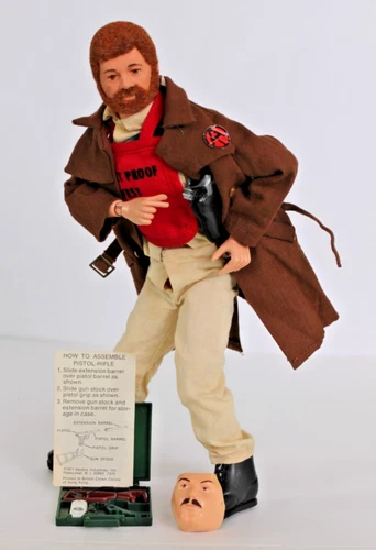 Vintage 1971 Hasbro G.I. Joe Secret Agent Set 7375 - With Instructions! Minty!