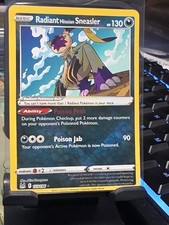 Radiant Hisuian Sneasler 123/196 Lost Origin Ultra Rare Holo Pokemon TCG Card NM