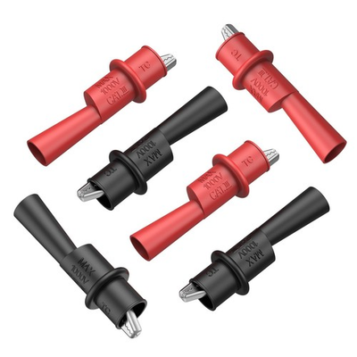 #ad 6 Pcs Multimeter Alligator Clips Heavy Duty Alligator Clips Electrical for 2... $10.92