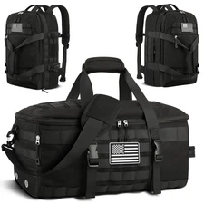 Gym Bags for Men Women, Carry On Luggage 22x14x9 Airline Approved, Tactical D...