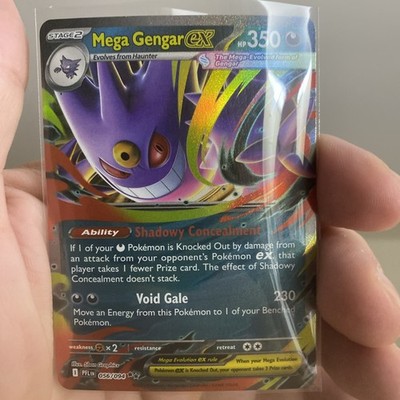 The Pokémon Company Mega Gengar EX 056/094 Phantasmal Flames Holo Rare