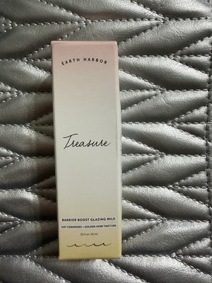 Earth Harbor Treasure Barrier Boost Glazing Milk .33 fl oz DELUXE SAMPLE IN BOX