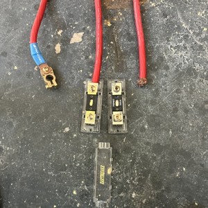 1/0 AWG OFC PURE COPPER WIRE BIG 3 UPGRADE AMP INSTALL WIRING KIT battery term