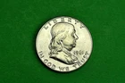 1961-D CHOICE   BU  Mint State  Franklin  SILVER  Half  Dollar (90% Silver))