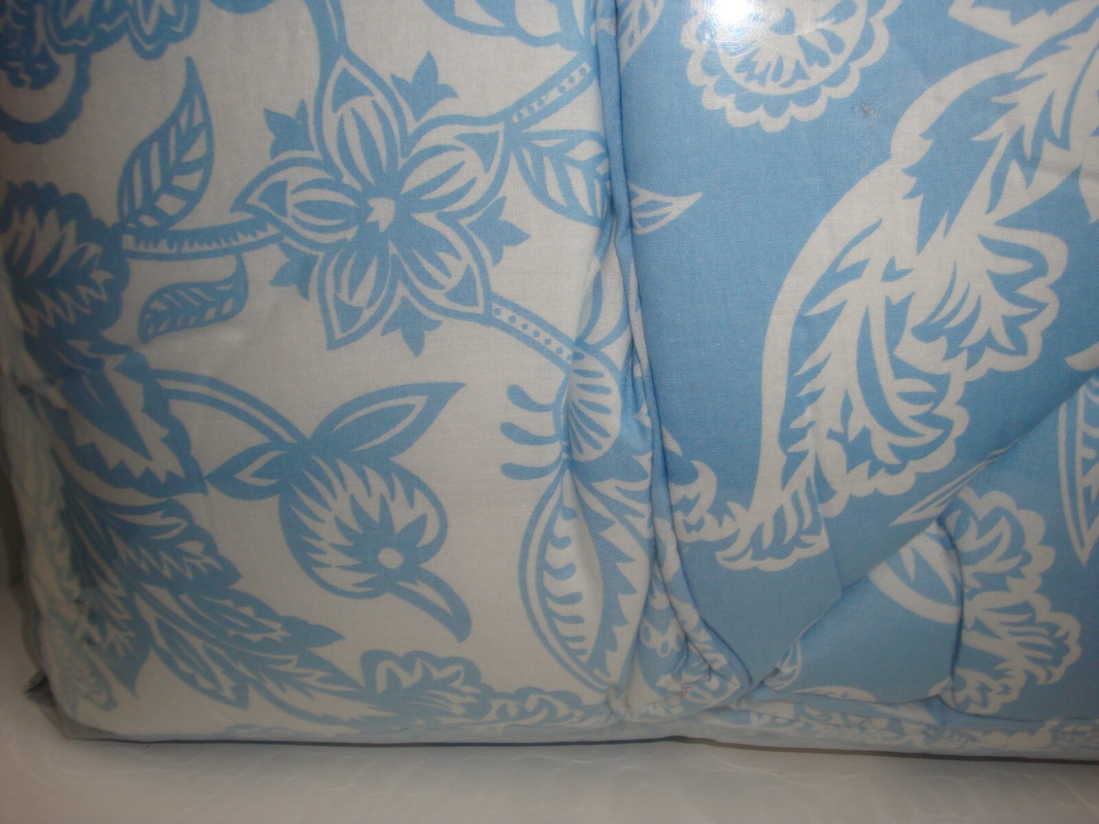 Ralph Lauren Joanna Floral Full Queen Comforter Shams Set Aqua Blue
