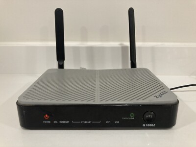 Centurylink ZyXEL Q1000Z 4-Port Modem/Wireless Router