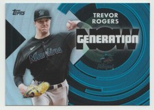 2022 Topps Generation Now #GN-19 Trevor Rogers Baseball Card Miami Marlins
