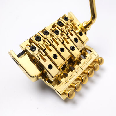 Gold Double Locking Tremolo Bridge For Floyd Rose Style Electric Guitar